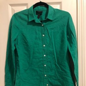 Jcrew Green Top